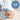 b.box Chill + Fill Bunny Teether Lullaby Blue - 100408