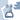 b.box Chill + Fill Bunny Teether Lullaby Blue - 100408