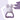 b.box Chill + Fill Bunny Teether Peony Purple - 100409
