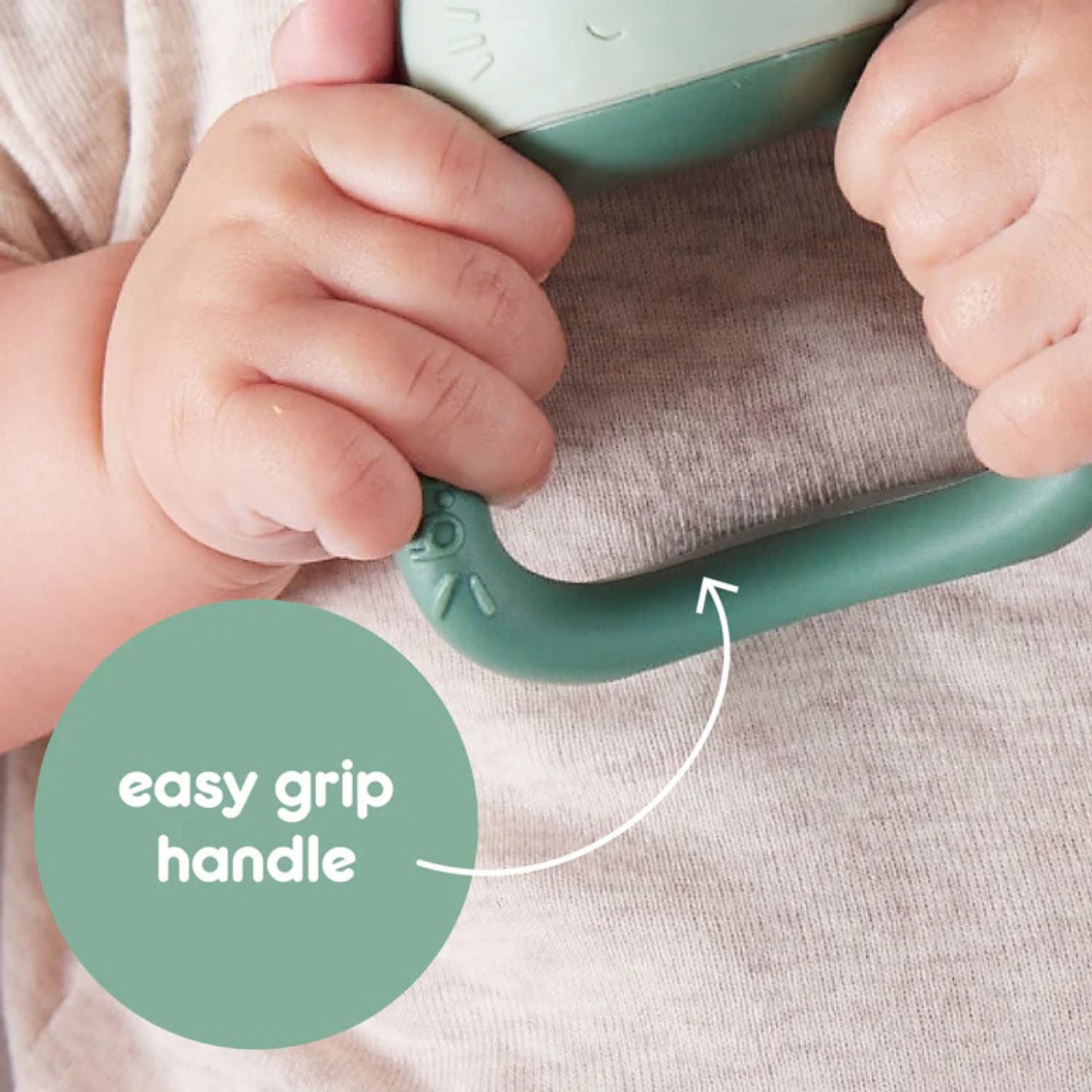 b.box Chill + Fill Bunny Teether Sage Green - 100410