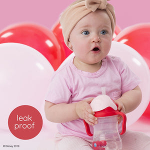 b.box Disney Weighted Straw Sippy Cup - Minnie Mouse - 2002XDMM