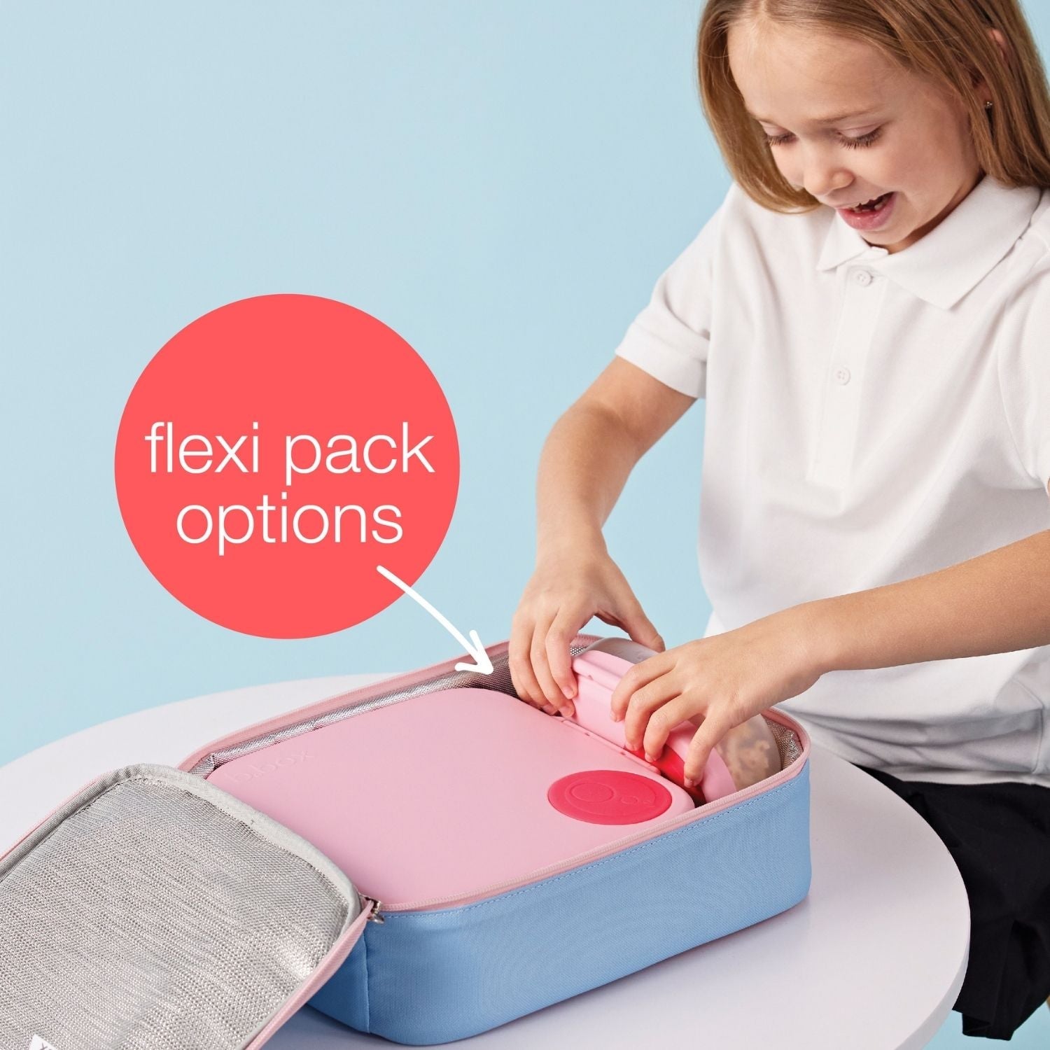 b.box Flexi Insulated Lunchbag Deep Blue - 401408