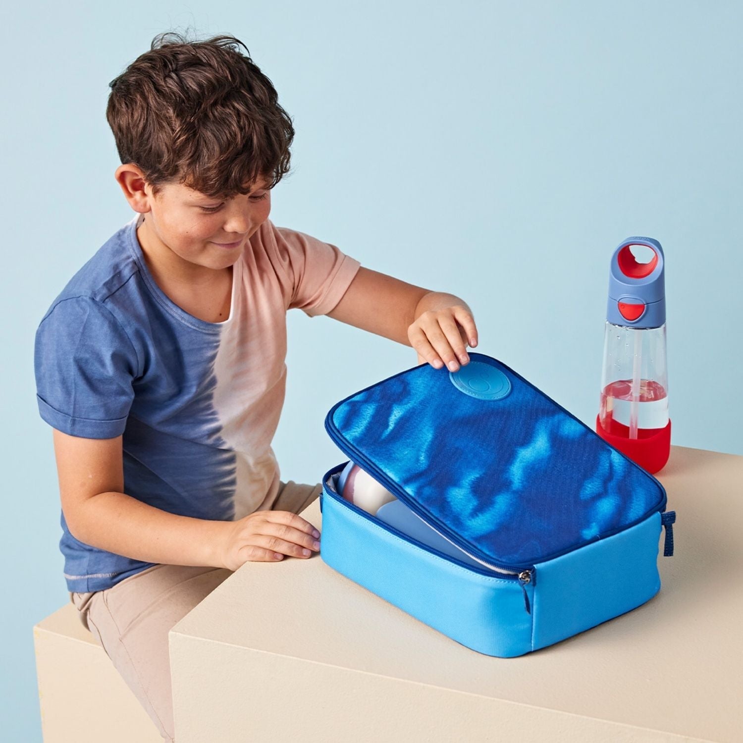 b.box Flexi Insulated Lunchbag Deep Blue - 401408