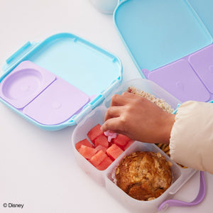 b.box Frozen Mini Lunchbox - Adjustable Divider, Flexi Fruit Holder & 1L Capacity - Multicolor - 4007DFS3