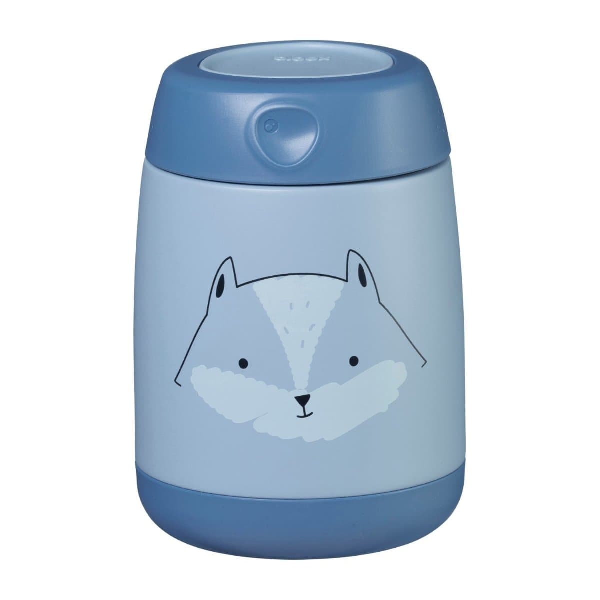 B.Box Insulated Food Jar - Mini- Friendly fox Blue - 400308