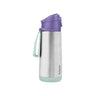 B.Box Insulated Sport Spout Drink Water Bottle Lilac Pop Purple - 500ml - 500903