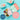 b.box Little Mermaid Lunchbox - Adjustable Divider, Flexi Fruit Holder & 2L Capacity - Multicolor - 4006XDM4