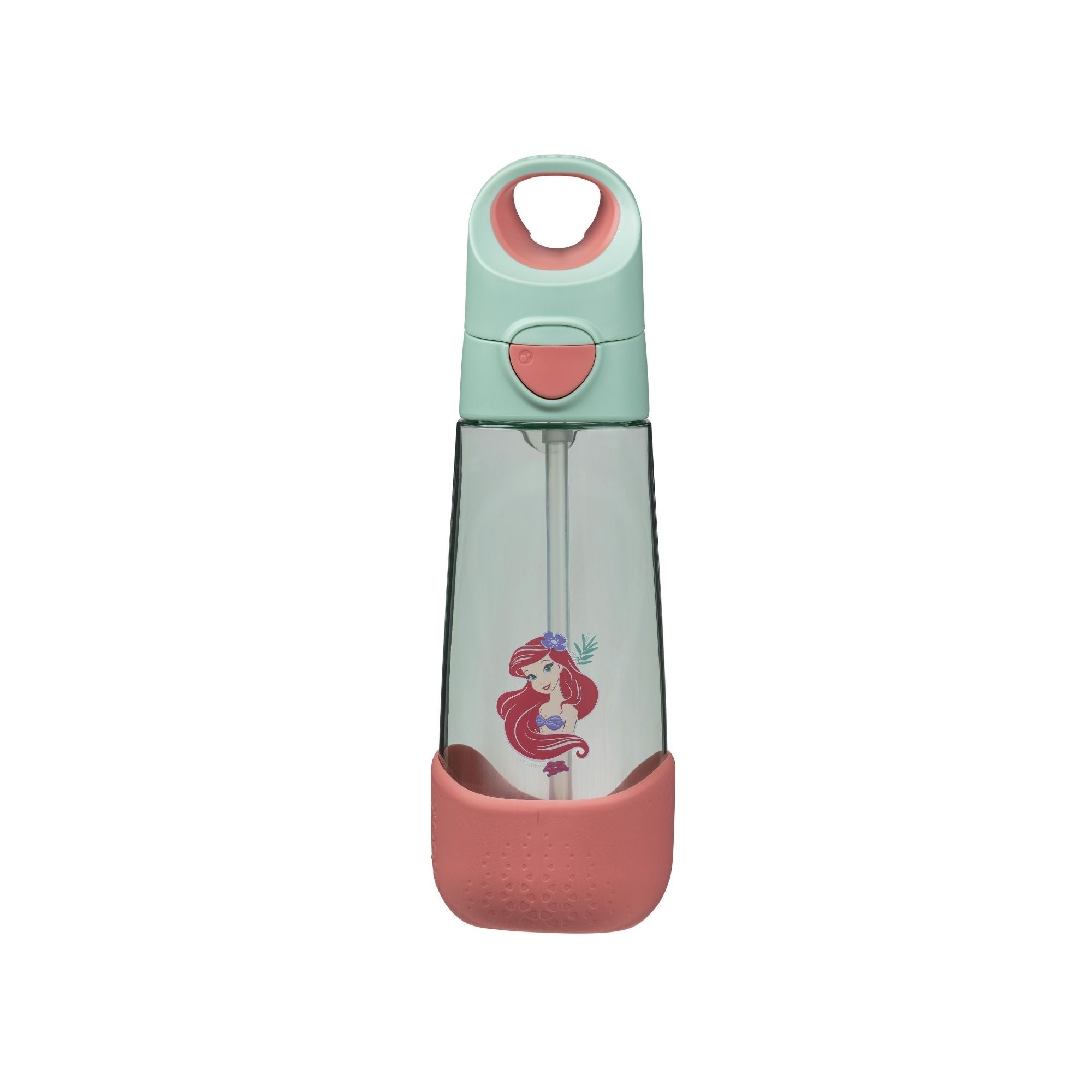 b.box Little Mermaid Tritan Straw Drink Bottle 600ml - 5005XDM4