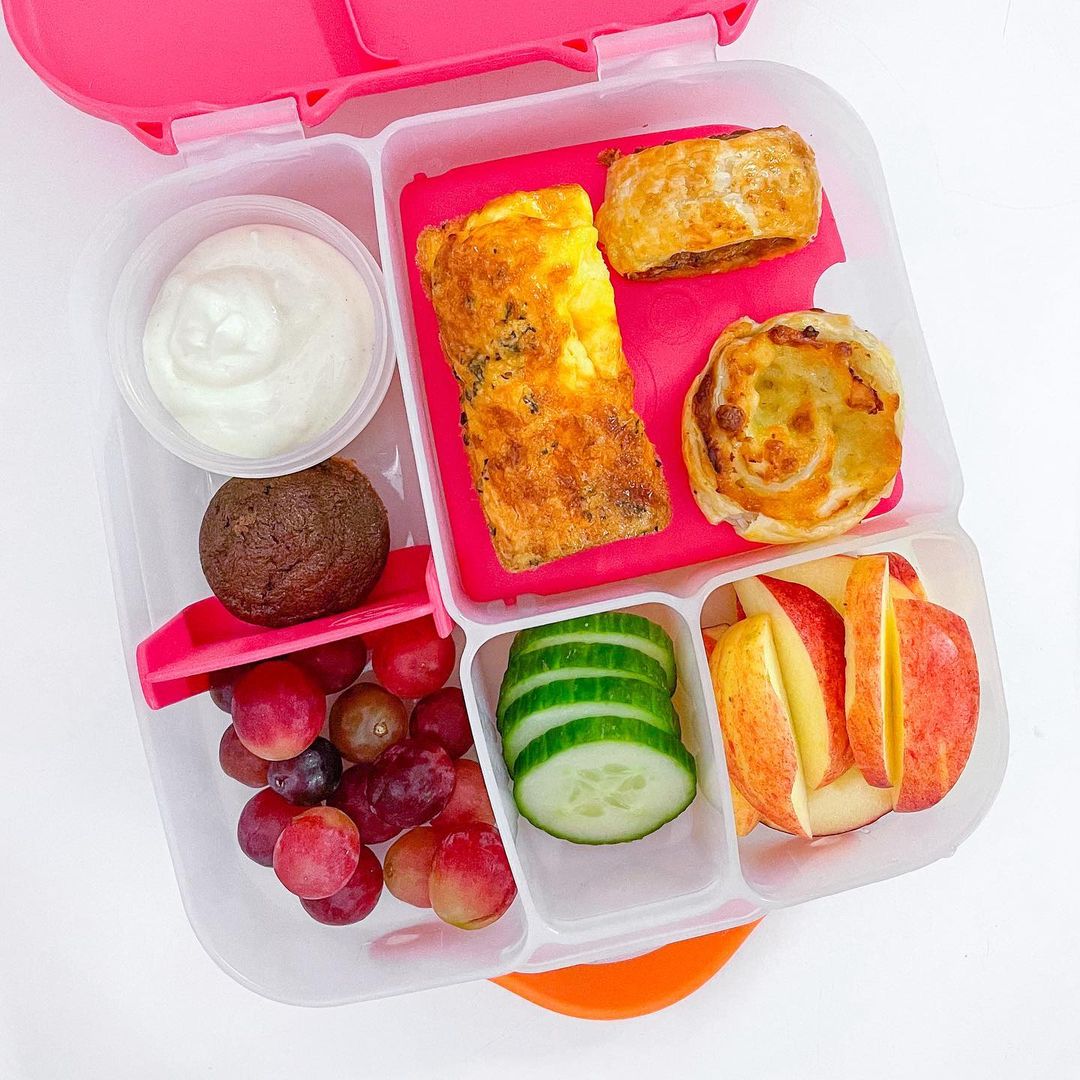B.Box Lunch Box - Strawberry Shake Pink Orange - 651