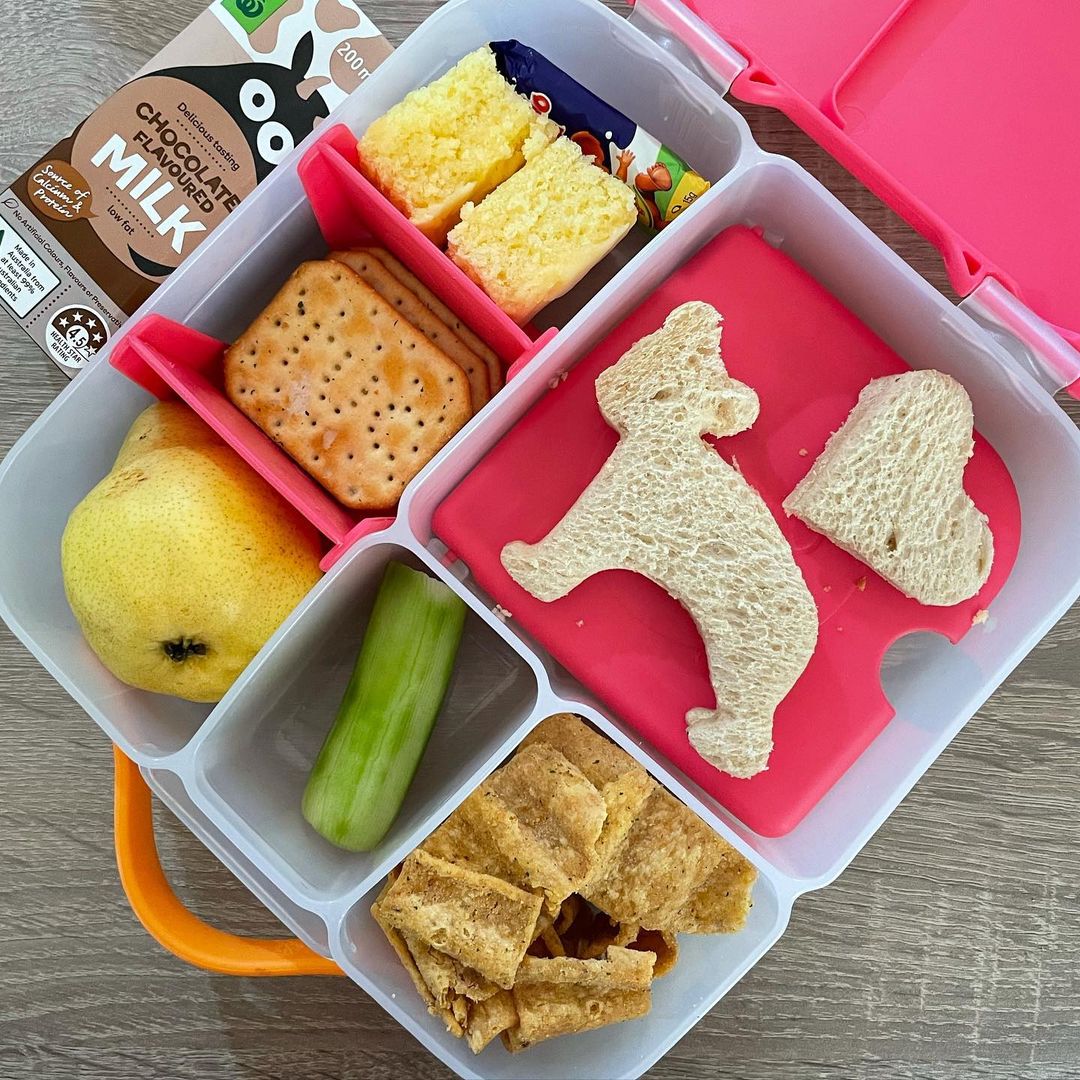 B.Box Lunch Box - Strawberry Shake Pink Orange - 651
