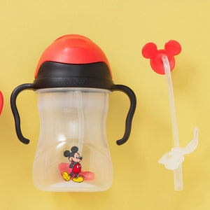 b.box Mickey Mouse Disney Sippy Cup – Leak - Proof, Weighted Straw 240ml - Multicolor - 2002XDMK