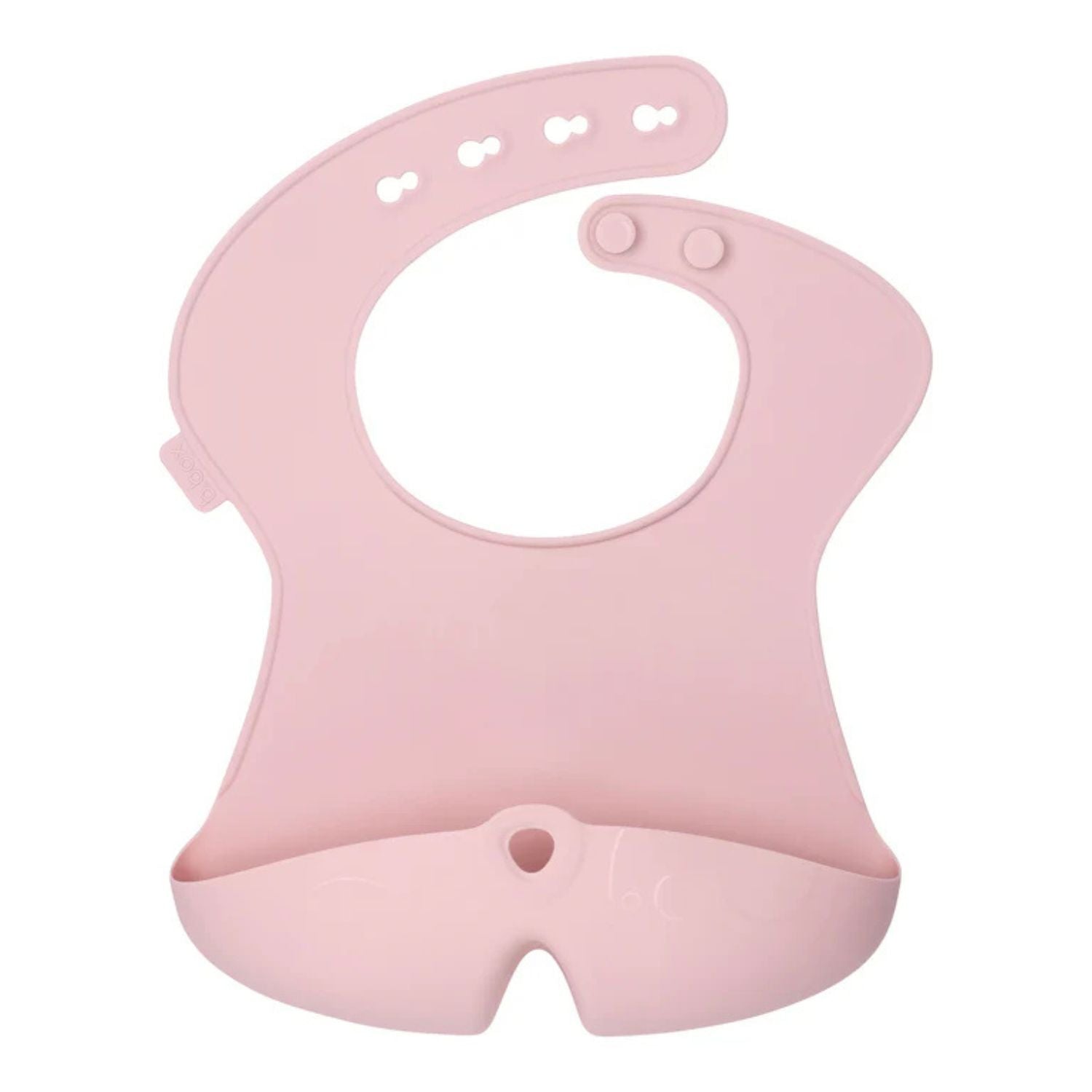 b.box Silicone Bib Blush Pink - 101211