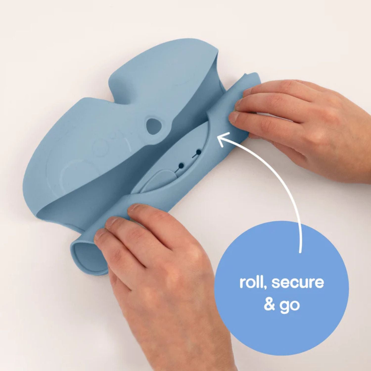 b.box Silicone Bib Ocean Blue - 101208