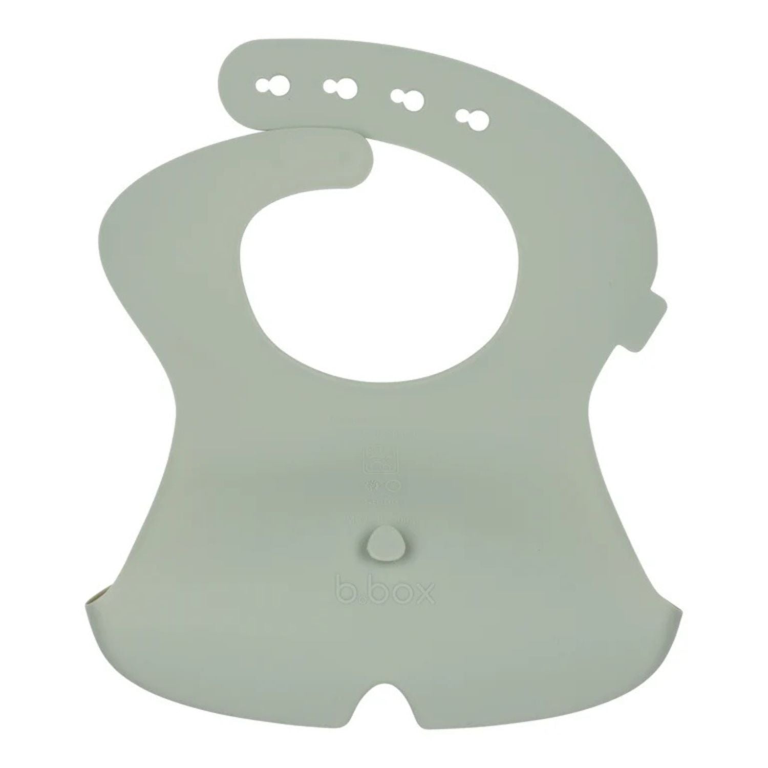 b.box Silicone Bib Sage Green - 101210