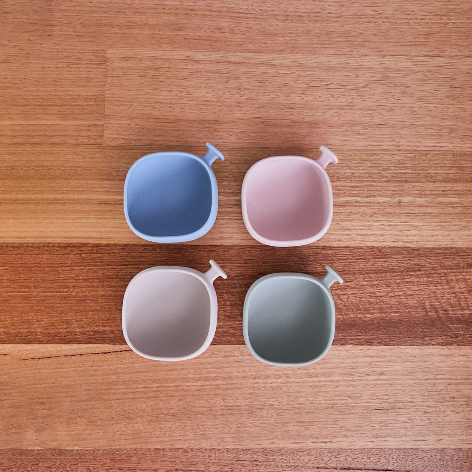 b.box Silicone Bowl + Lid with Suction Base Blush Pink - 101711