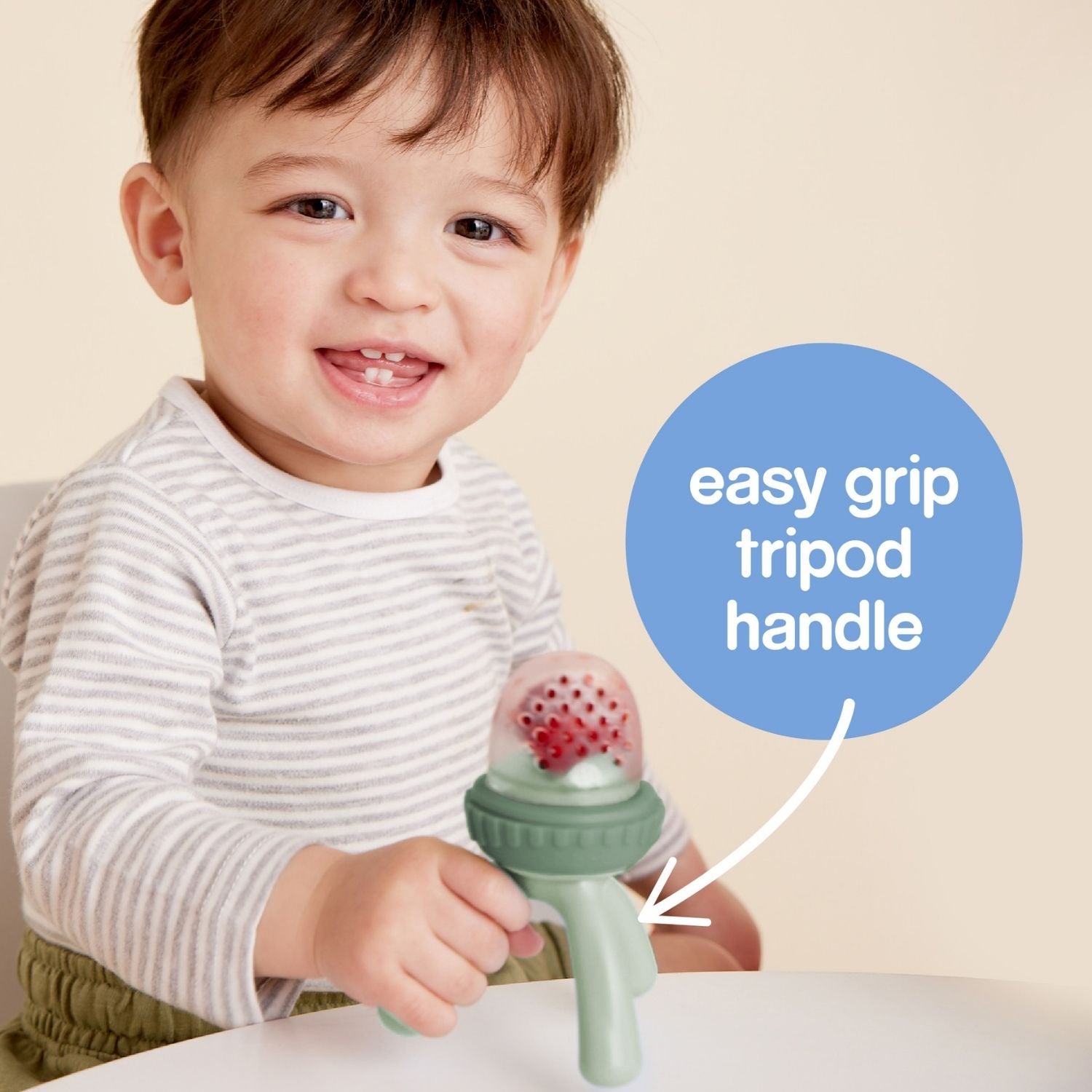 b.box Silicone Fresh Food Feeder Lullaby Blue - 101408