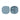 b.box Silicone Plate + Lid with Suction Base Ocean Blue - 101608