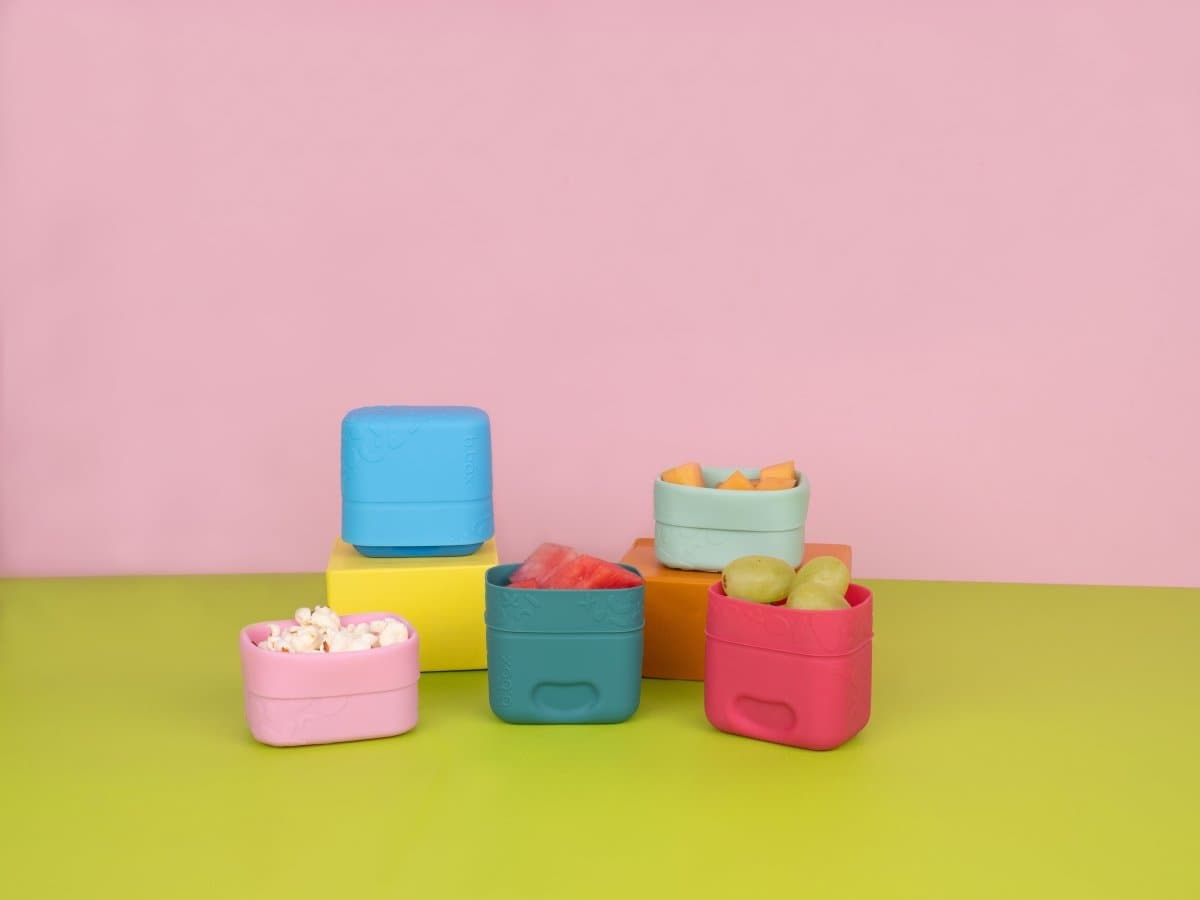 b.box Silicone snack cups- Forest - 401007