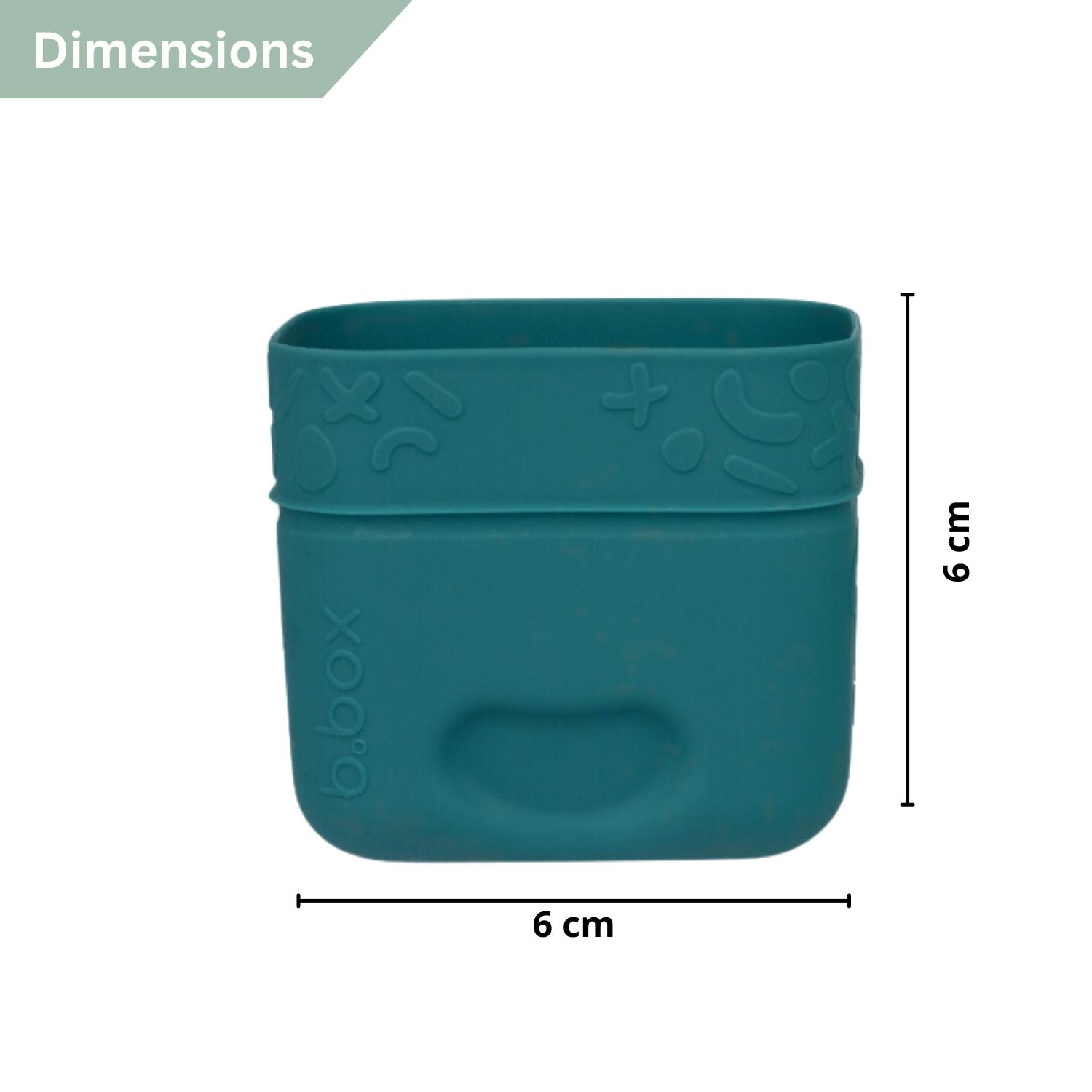 b.box Silicone snack cups - Forest - 401007