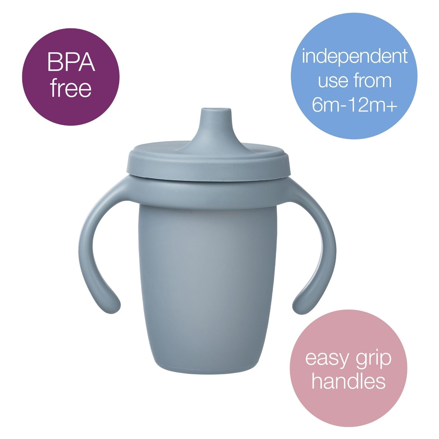 b.box Silicone Spout Cup Ocean Blue - 201308