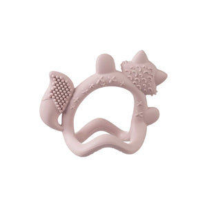 b.box Silicone Wrist Teether Fox Blush Pink - 100311