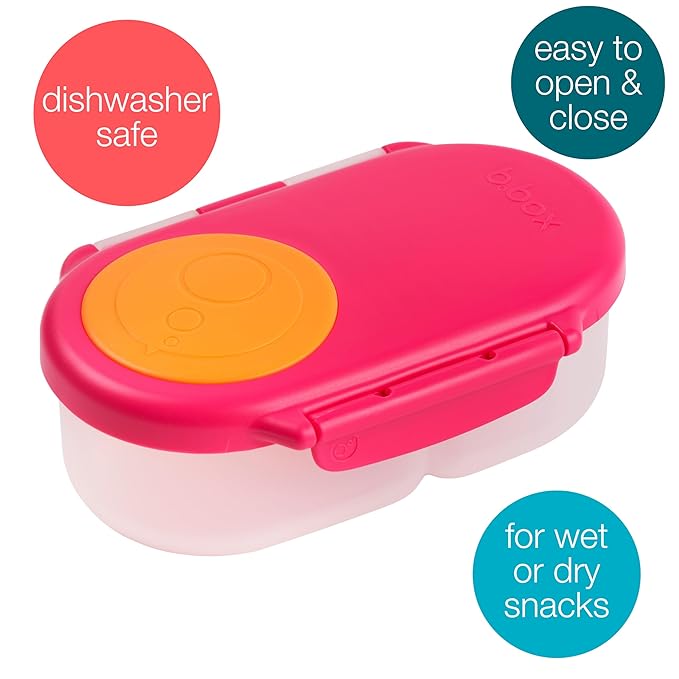 B.Box Snack Box - Strawberry Shake Pink Orange - 681