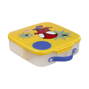 b.box Spidey Lunchbox - Adjustable Divider, Flexi Fruit Holder - 4006MSS2