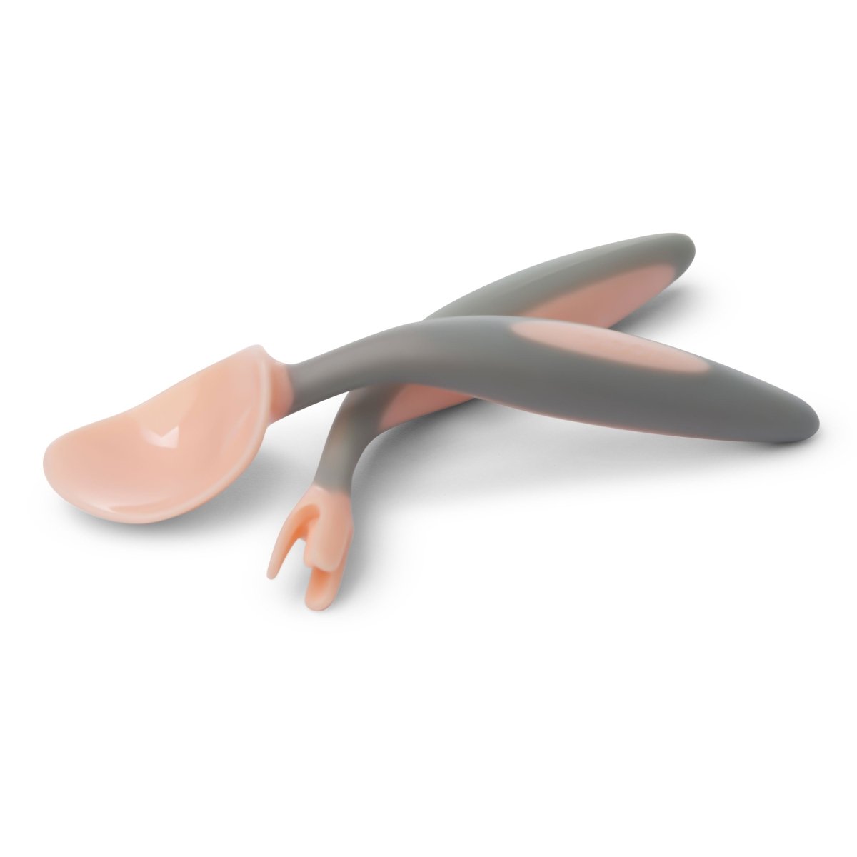 B.Box Toddler Fork & Spoon Cutlery Set - Tutti Frutti Light Pink - 727
