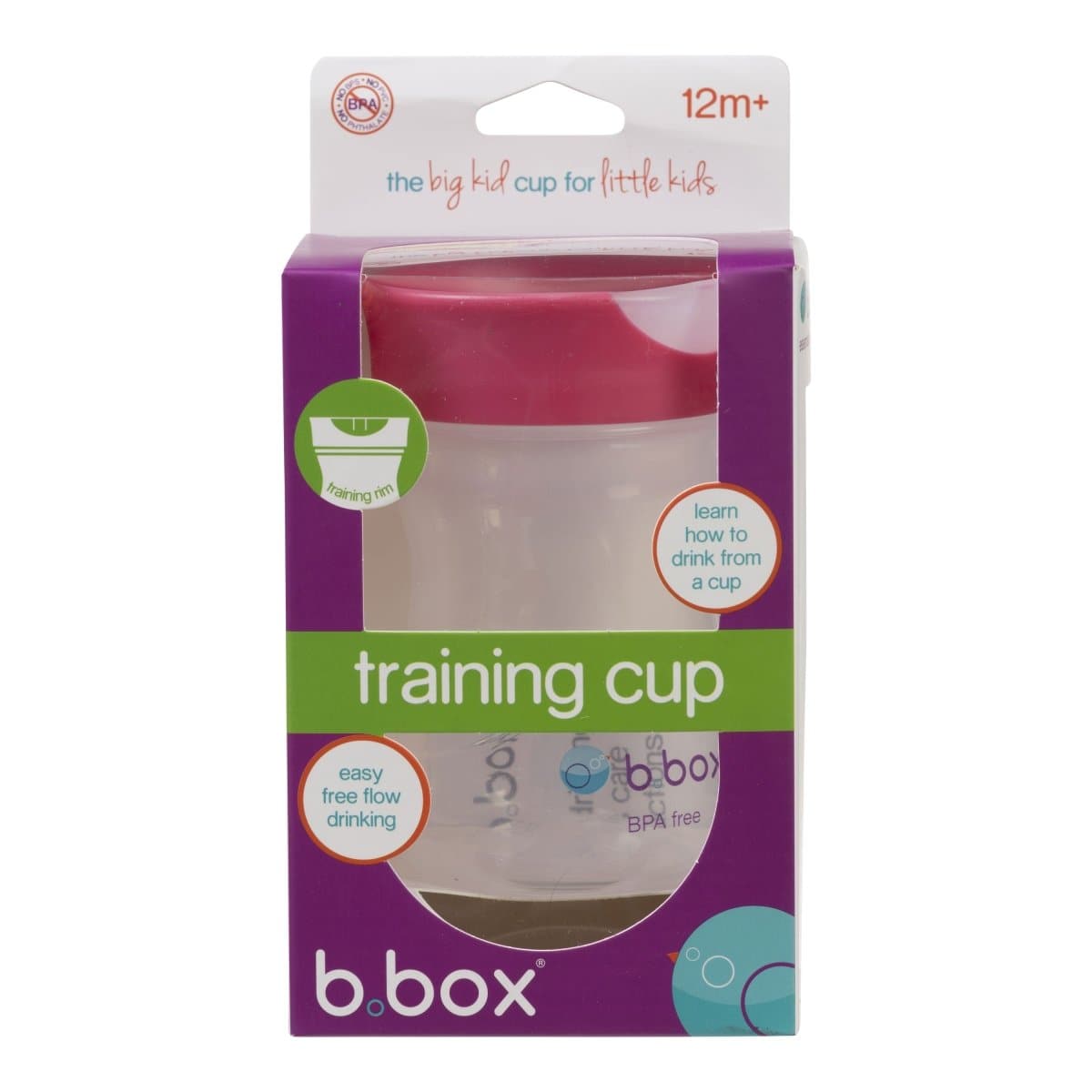 B.Box Training Cup - Raspberry Pink - 631