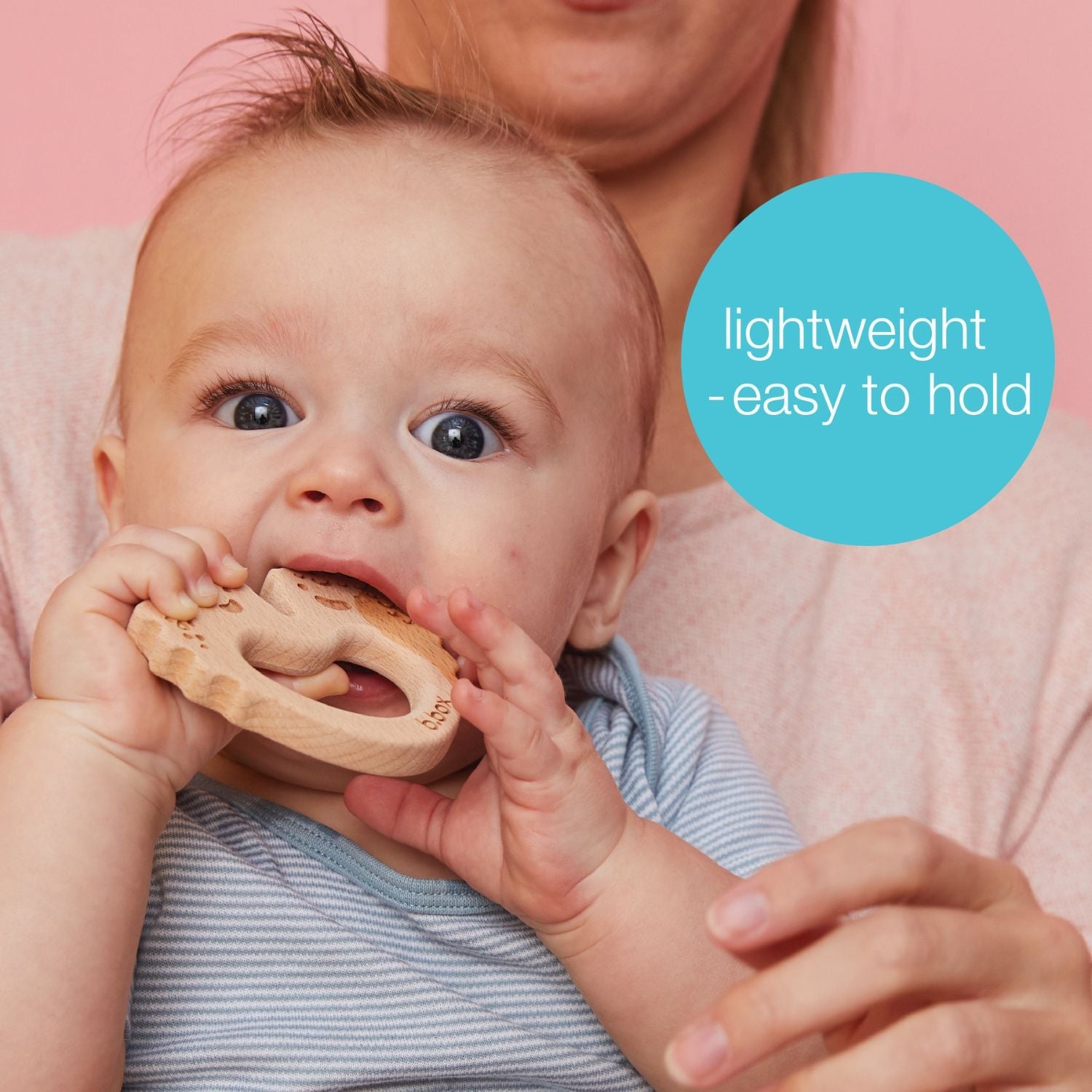 b.box Trio Teether Blush Pink - 100211