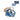 b.box Trio Teether Lullaby Blue - 100208