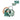 b.box Trio Teether Sage Green - 100210