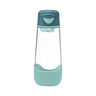 b.box Tritan Sport Spout Drink Bottle 600ml Emerald Forest Green - 500607