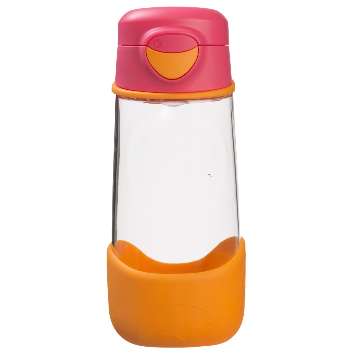 B.Box Tritan Sport Spout Drink Bottle- Strawberry Shake Pink Orange - 606