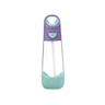 b.box Tritan straw Drink Bottle 600ml Lilac Pop Purple - 500503