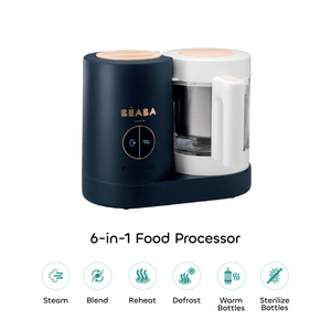 Beaba Babycook Neo - Night Blue Baby Food Maker | The Mom Store - Night Blue Baby Food Maker