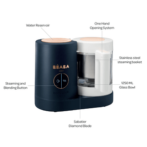 Beaba Babycook Neo - Night Blue Baby Food Maker | The Mom Store - Night Blue Baby Food Maker
