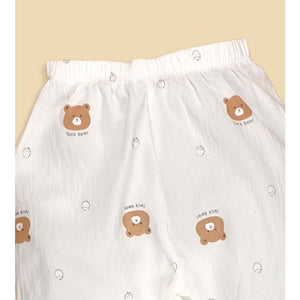 Bear Face Strawberry Kids Nightsuit - 3 - 4 Years Nightsuits