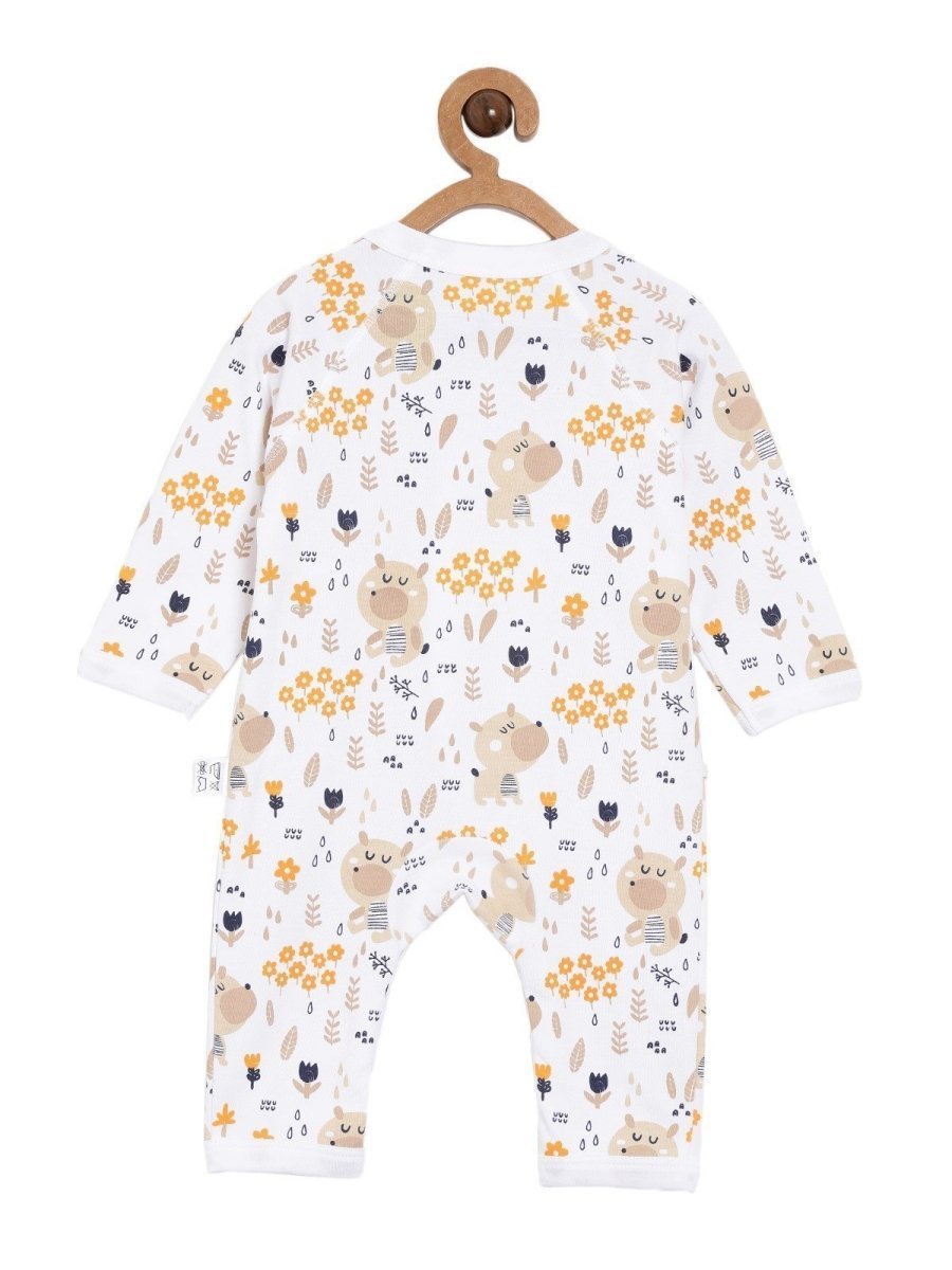 Bear in the Garden Infant Romper (Jabla Style) - ROM-BRGDN-PM