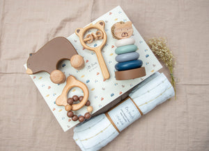Bear Newborn Gift Box - Set of 5 - BBNX0503