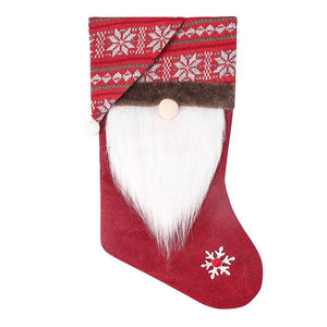 Beardy Gnome Christmas Stockings - XMAS STOCKINGS