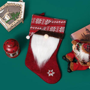 Beardy Gnome Christmas Stockings - XMAS STOCKINGS
