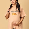 Bearly Awake Oversized Mumma T shirt