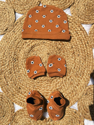 Beary Best - Mittens, Booties and Cap set - MBC - BRYBST