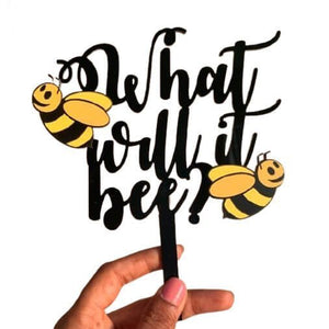 Bee Cake Topper - 