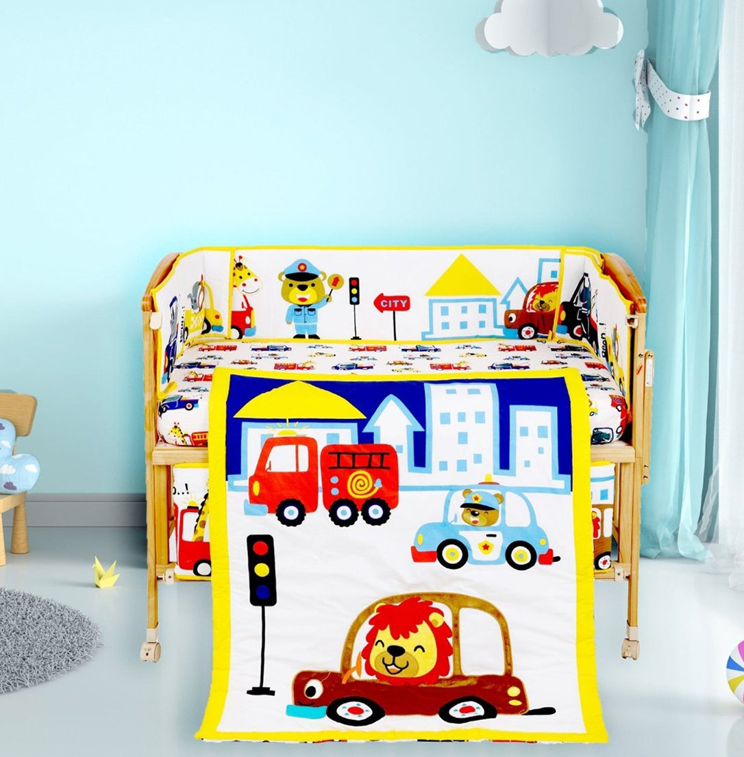 Beep Beep - Baby Bedding Set