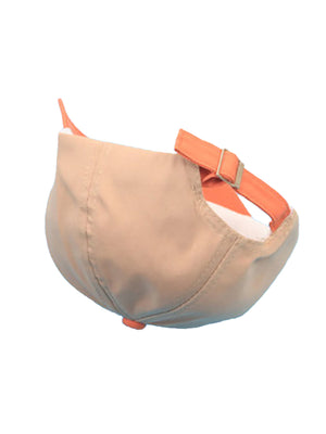 Beige & Orange 3d Astro Kelly Jo Bear Casual Cap for Kids - 