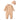 Beige Pattern knitted Full Sleeves Jumpsuit Romper with Cap for Tiny Toddlers - 6 - 12 Months Winter Wear