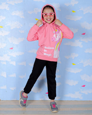 Believe In Unicorn Magic Hooded Sweatshirt - KWW-AN-BLIM-0-6
