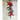 Berry & Bows themed Red & White Bushy Christmas garland with fillers, 6.5 feet - Christmas
